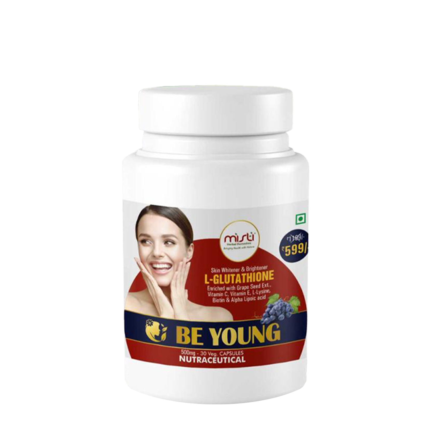 MISTI BE YOUNG L GLUTATHIONE CAPSULE Misti